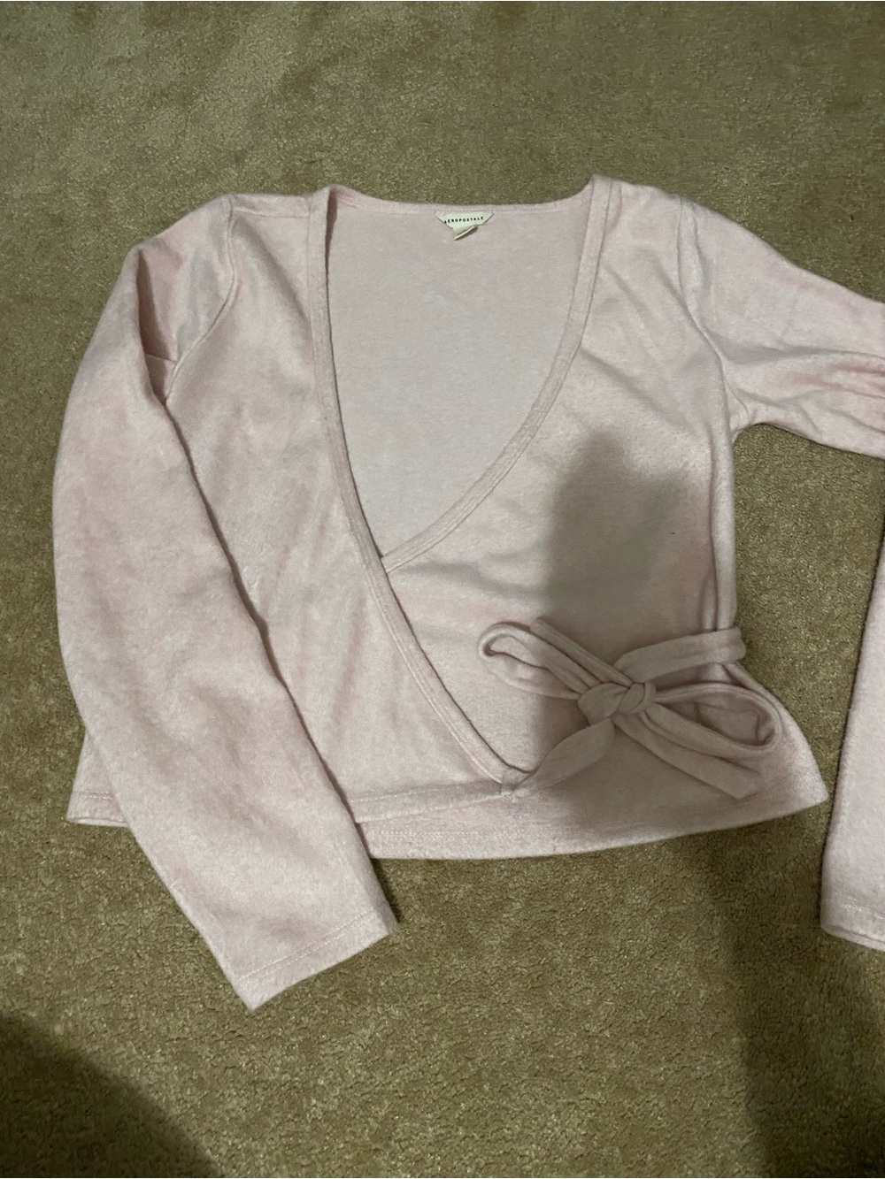 Aeropastle Pink Soft Long-sleeve Top - Size M